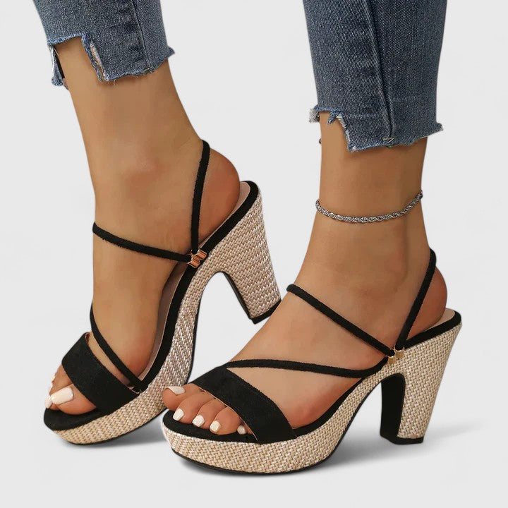 Océane | Braided Heels