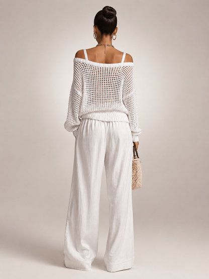 Janica - Off-Shoulder Two-Piece Set