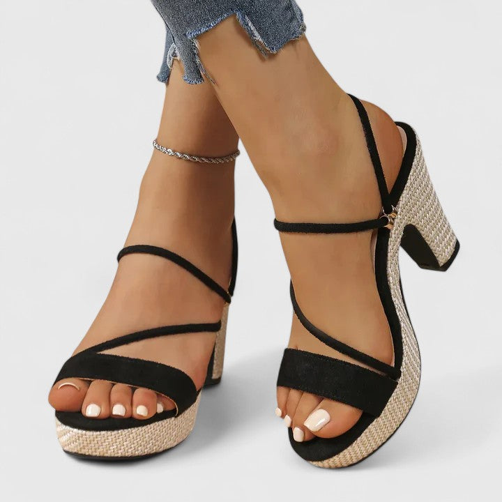 Océane | Braided Heels