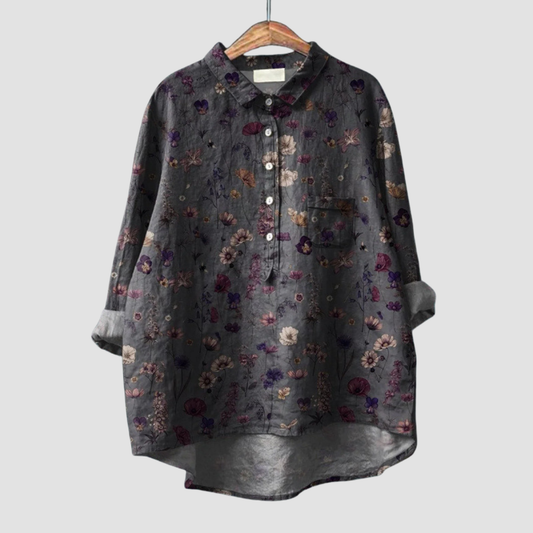 Quitterie | Subtle Floral Blouse