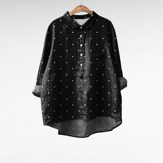 Zoé | Elegant Polka Dot Blouse