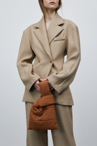 Lapel Relaxed Fit Blazer