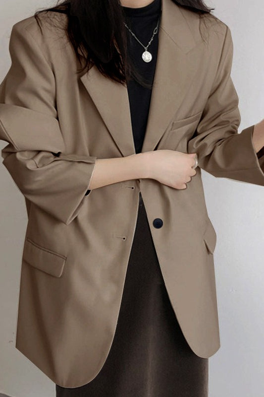 Tailored Relaxed Fit Blazer