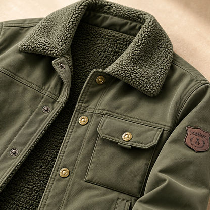 Banff Sherpa Lined Trucker Jacket