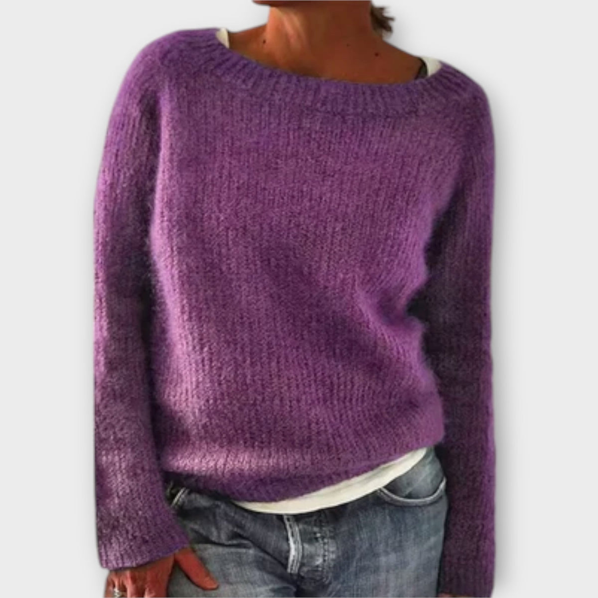NOVAENE – COZY CHARM KNIT SWEATER