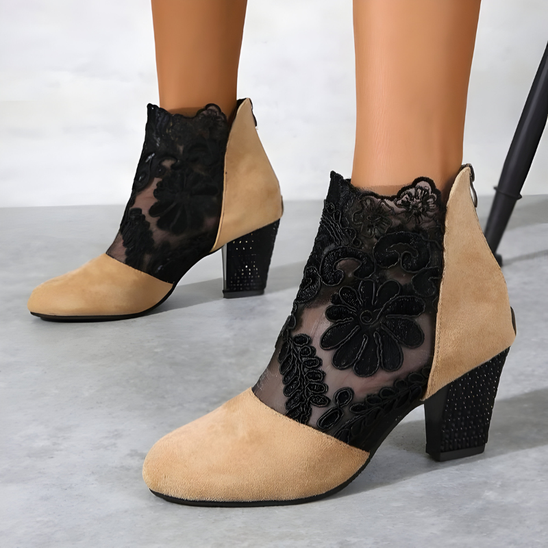 Isabelle | Lace Heels