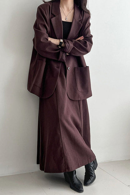Linen Relaxed Fit Blazer