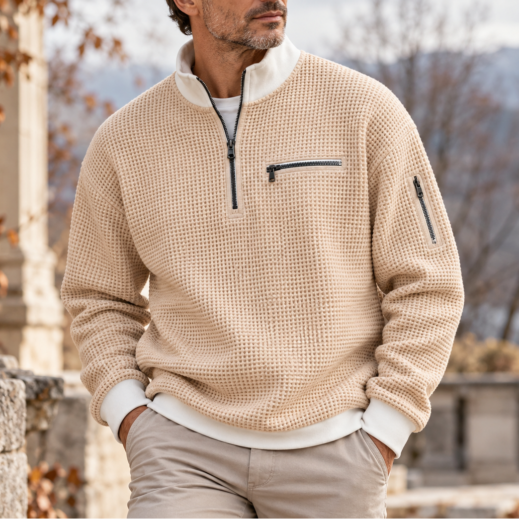 Banff Waffle Quarter-Zip