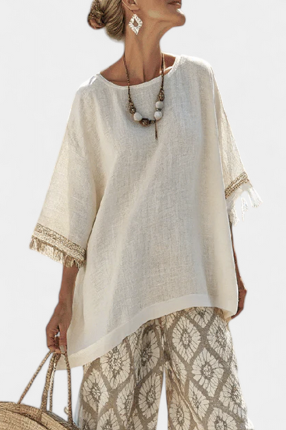 Ilaria — Sophisticated top and casual pants