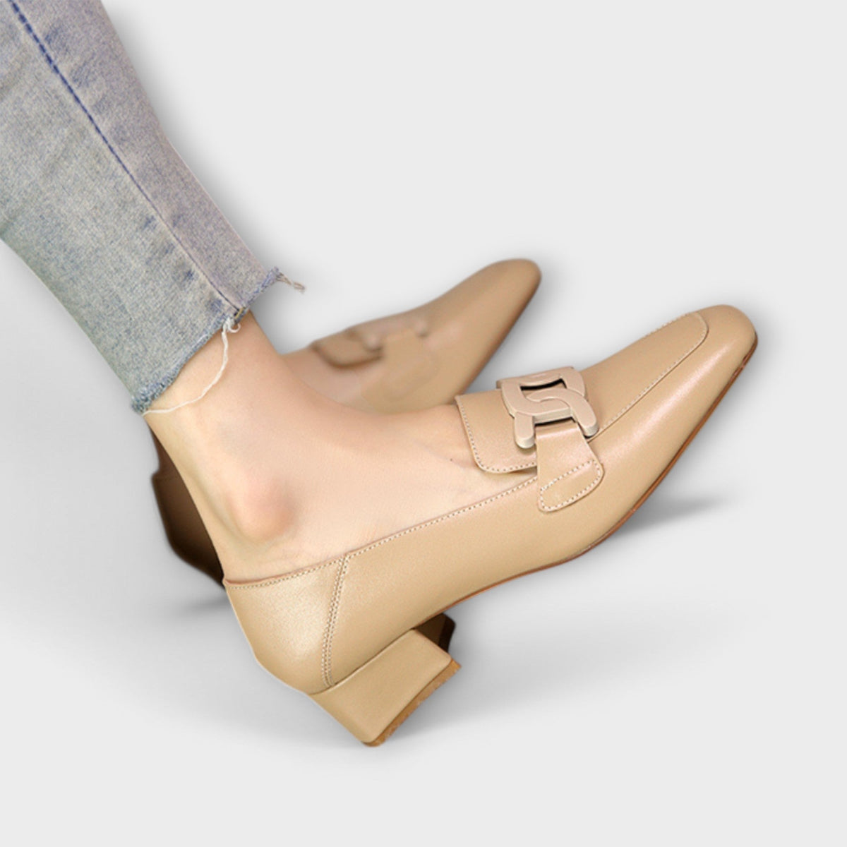 Monica | Chain Loafers