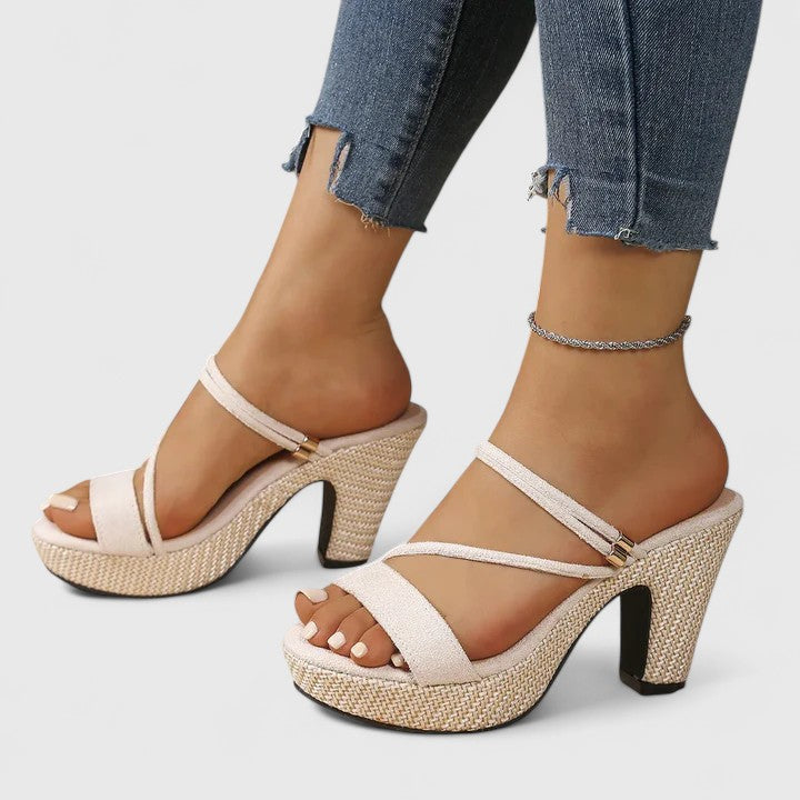 Océane | Braided Heels