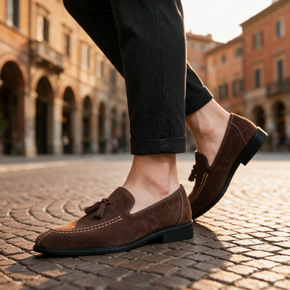 Hudson Suede Loafers