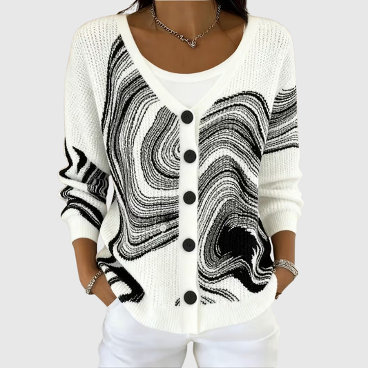 Lillian | Buttoned Knit Cardigan