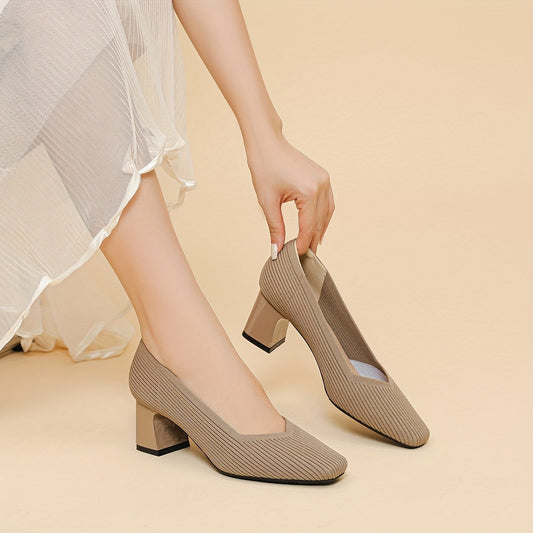 Elise | Textured Heels
