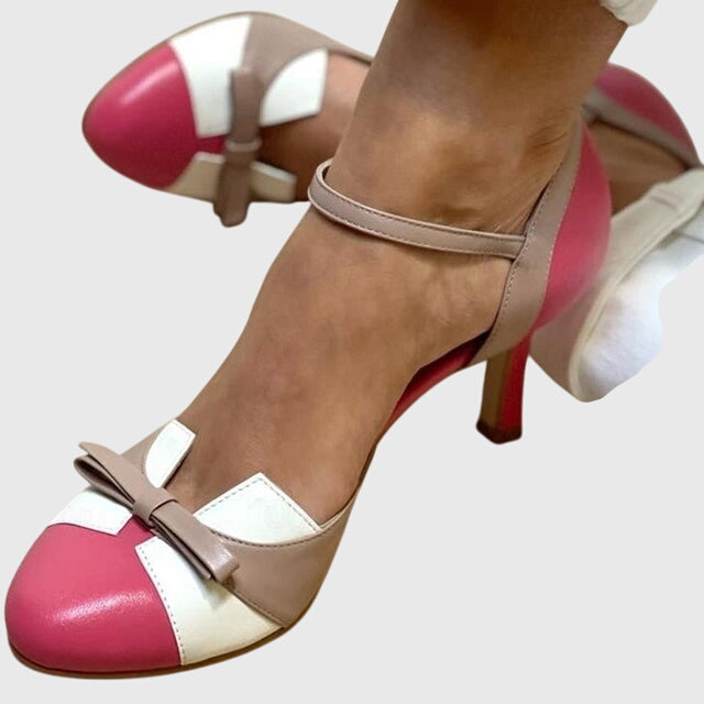 Valerie | Colorblock Heels