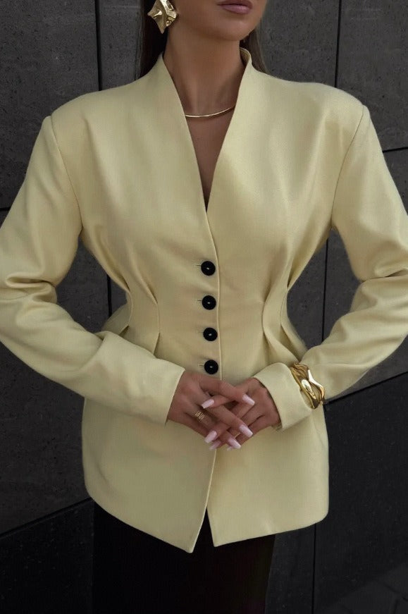 Elegant Long Sleeve Blazer