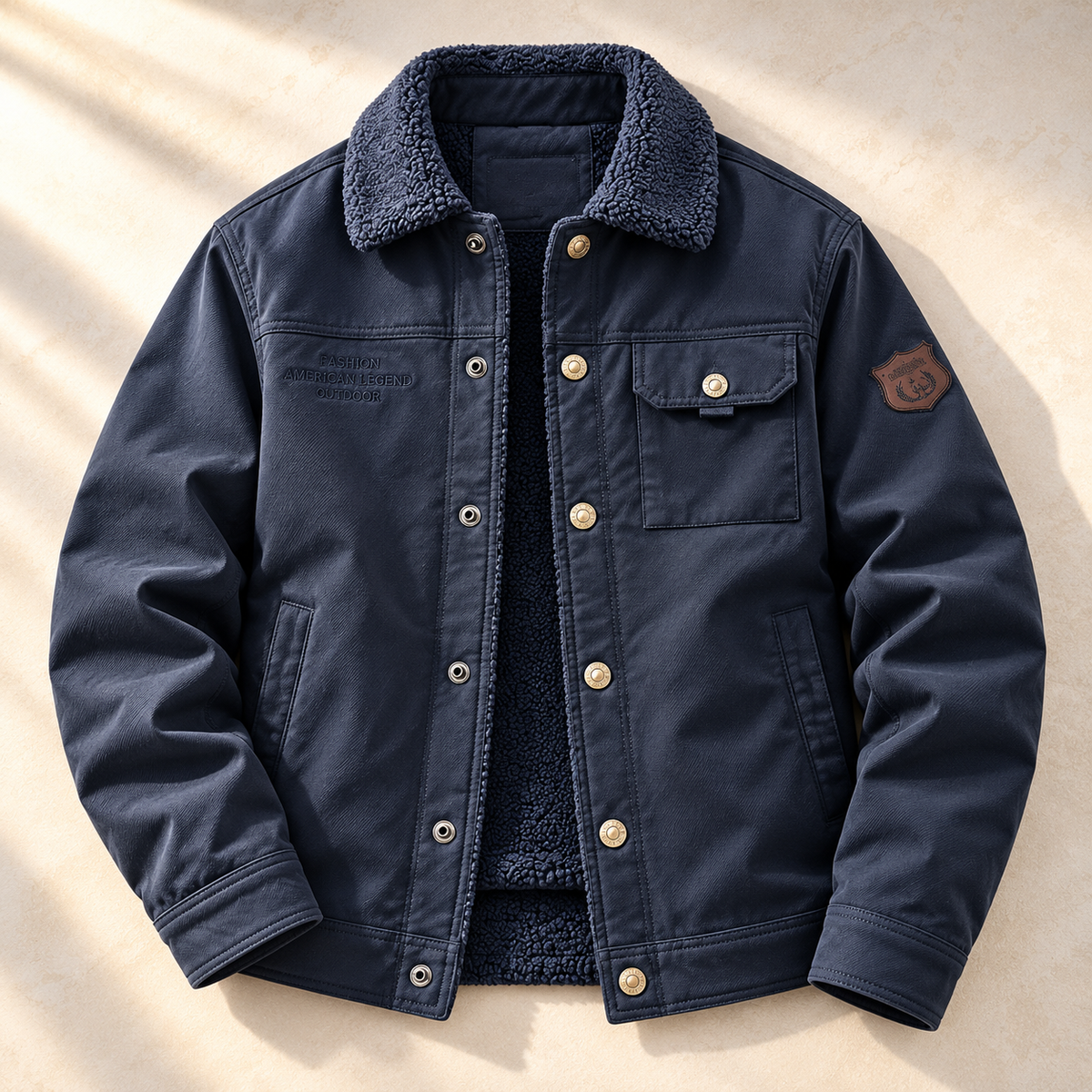 Banff Sherpa Lined Trucker Jacket