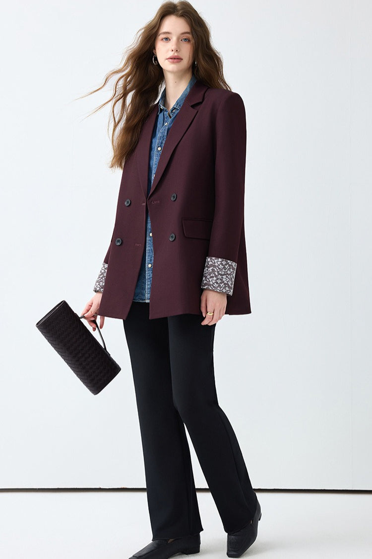 Elegant Mid-Length Office Blazer