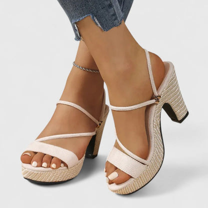 Océane | Braided Heels