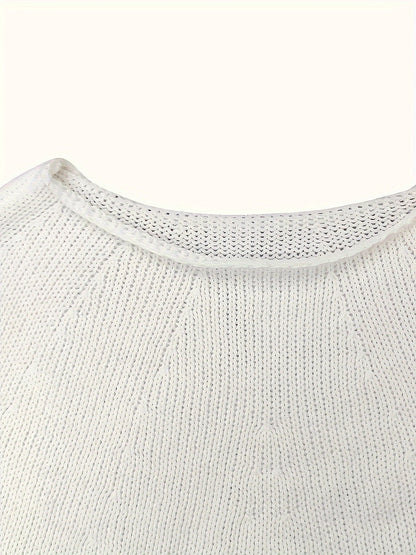 Natalie | Elegant Batwing Knit Pullover