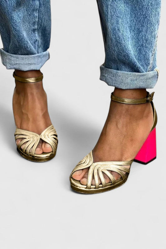 Faustine | Contrasting Heels