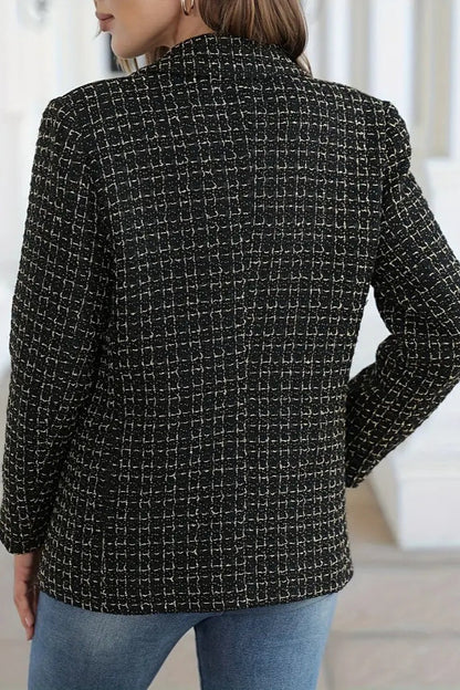 Double-Breasted Casual Blazer