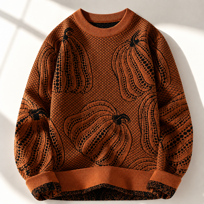 Hollis Pumpkin Knit Sweater