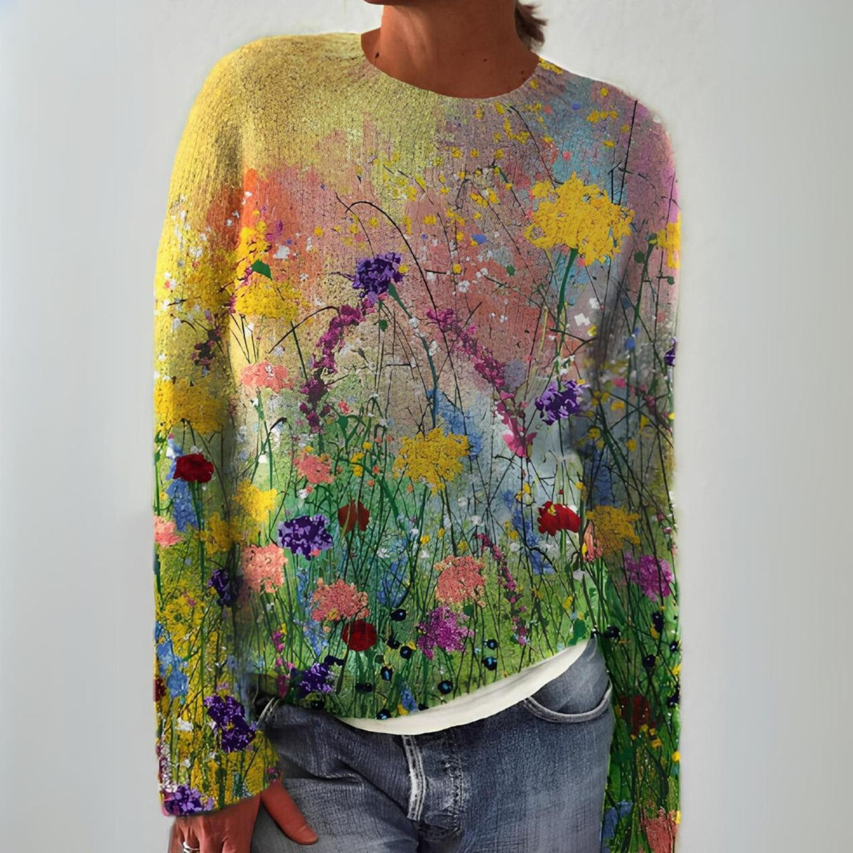 KELSEY – THE ARTISTIC MEADOW SWEATER