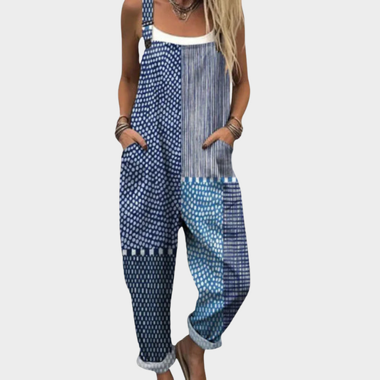 Printed Strap Pants