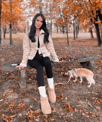 Botas Plataforma Forradas Mujer | Nina Camel