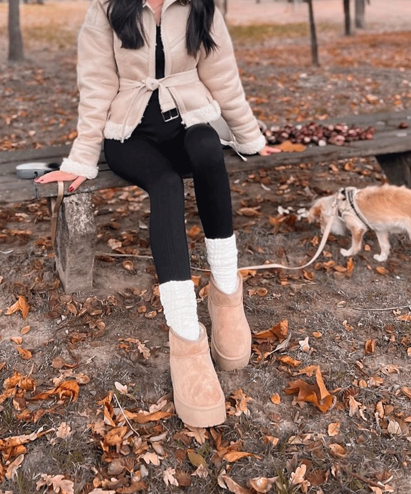 Botas Plataforma Forradas Mujer | Nina Camel