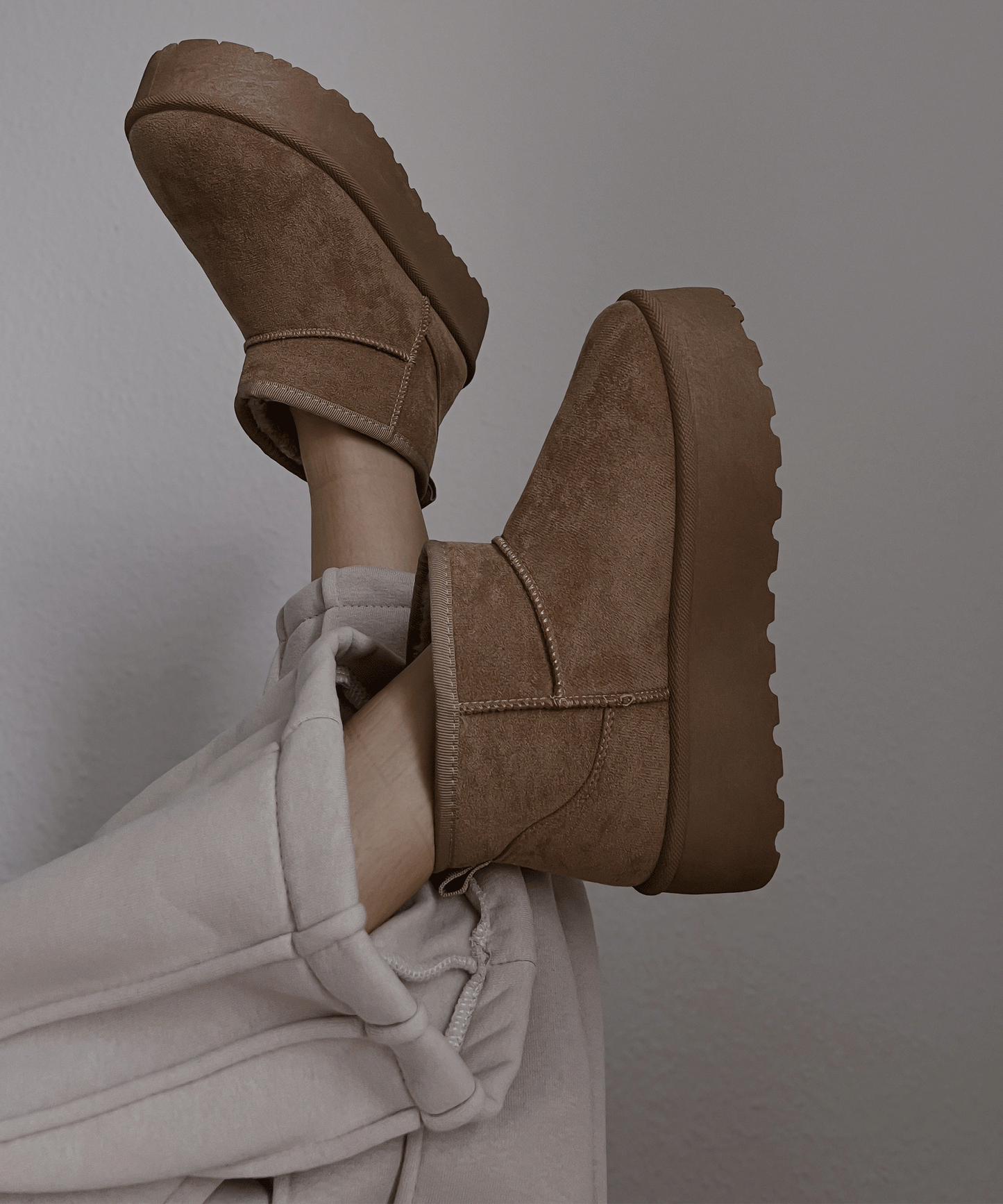 Botas Plataforma Forradas Mujer | Nina Camel