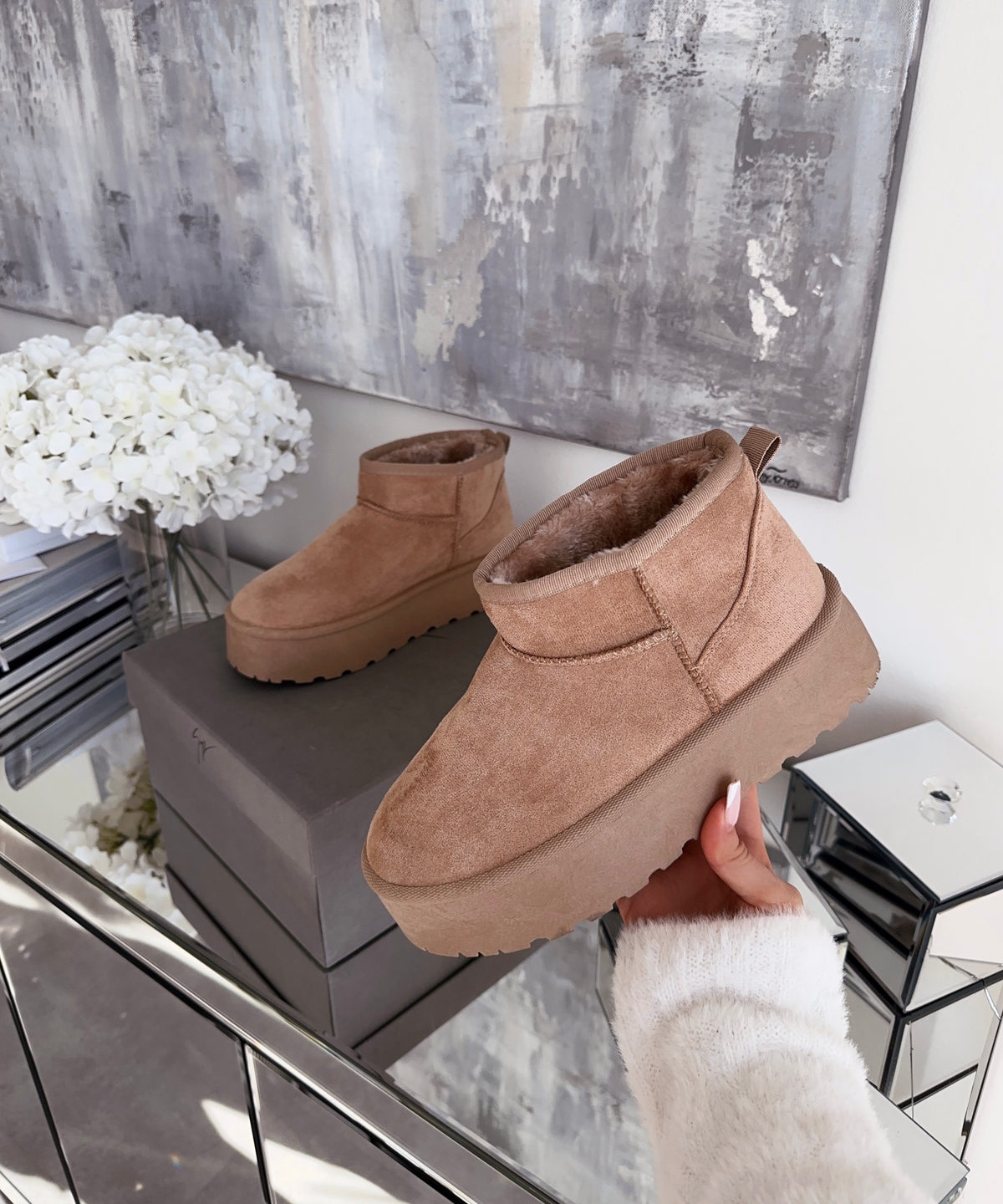 Botas Plataforma Forradas Mujer | Nina Camel