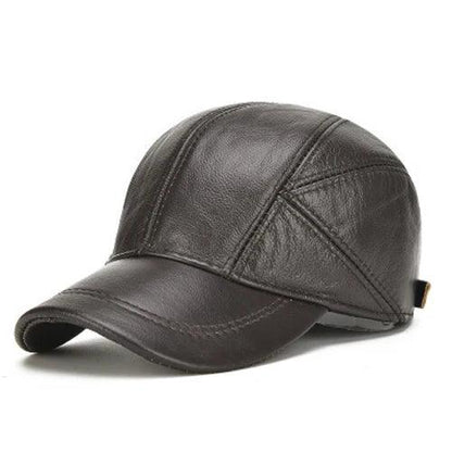 Aspen Cowhide Leather Cap