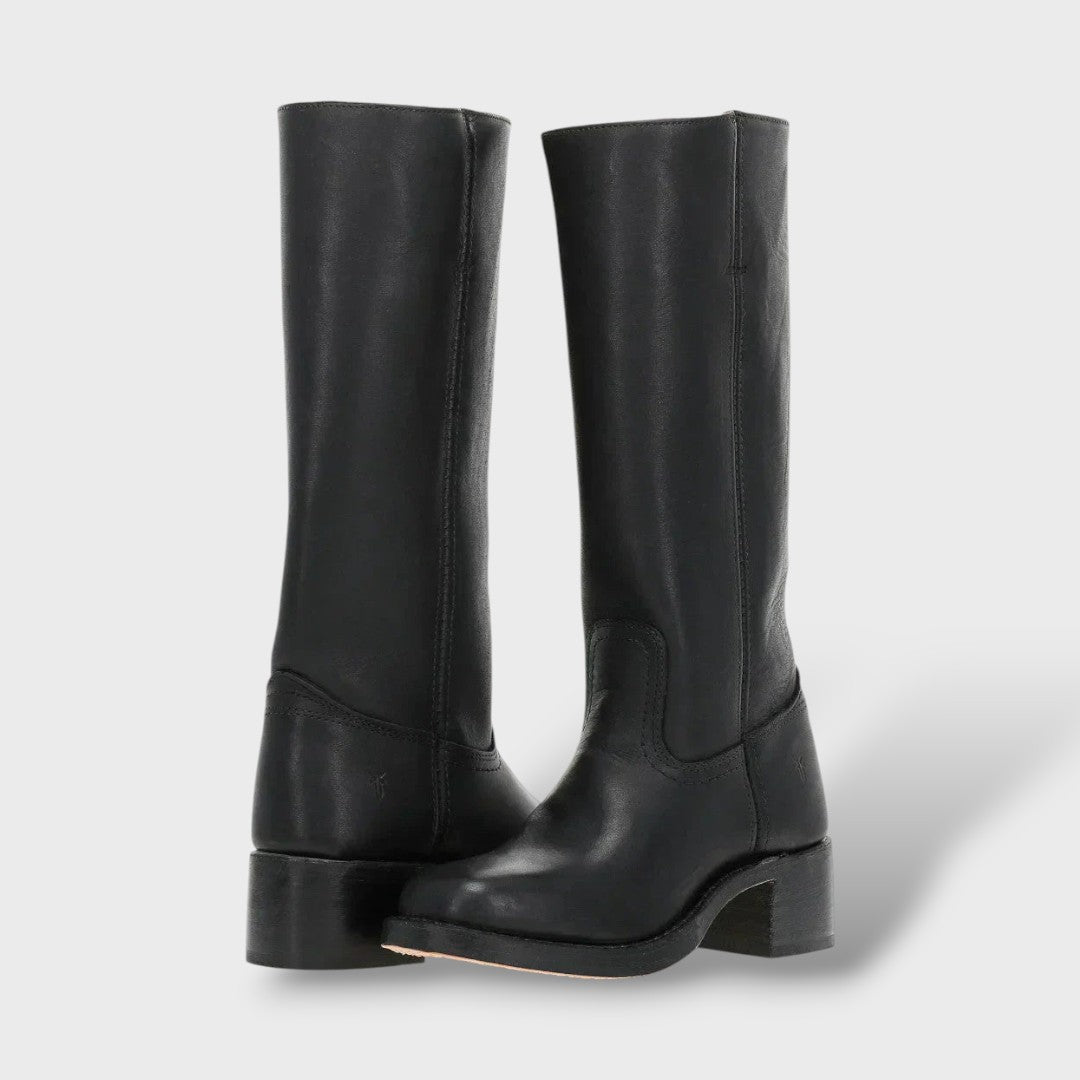 Botas Altas Elegantes Suela Estructurada Mujer | Luna Cruz
