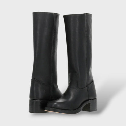 Botas Altas Elegantes Suela Estructurada Mujer | Luna Cruz