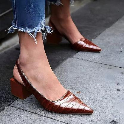 Séverine | Slingback Loafers