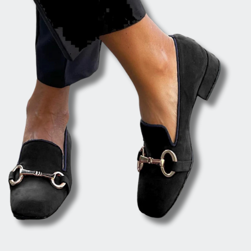 Inès | Buckle Loafers