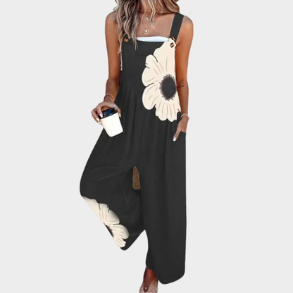 Printed Strap Pants