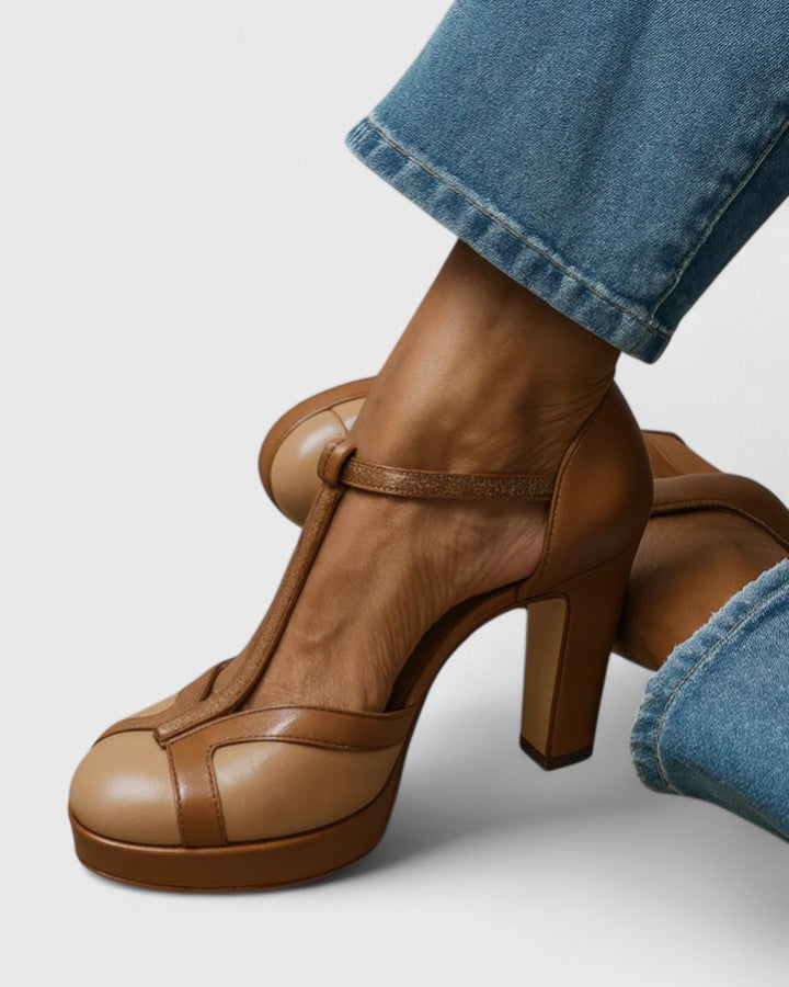 Seliora | Retro Chic Heels