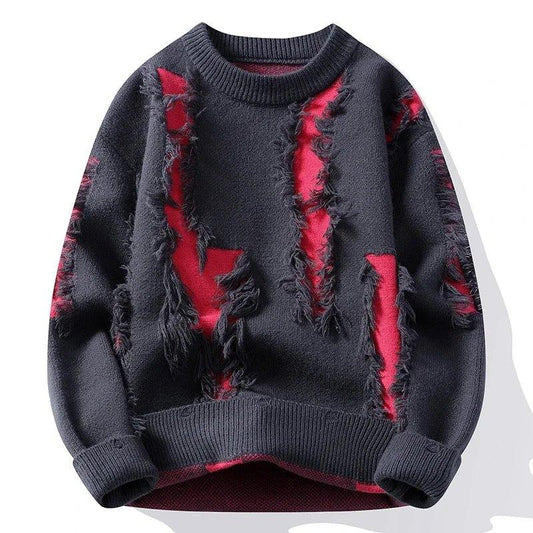 Riftline Distressed Sweater