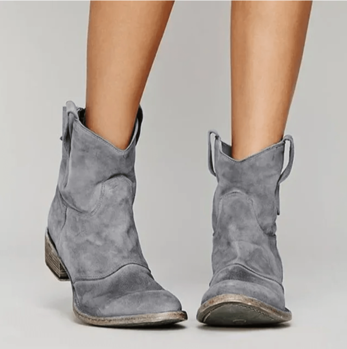 Botas Bajas de Ante Mujer Elegantes | Charlotte