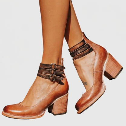 Séverine | Multi-Buckle Heels