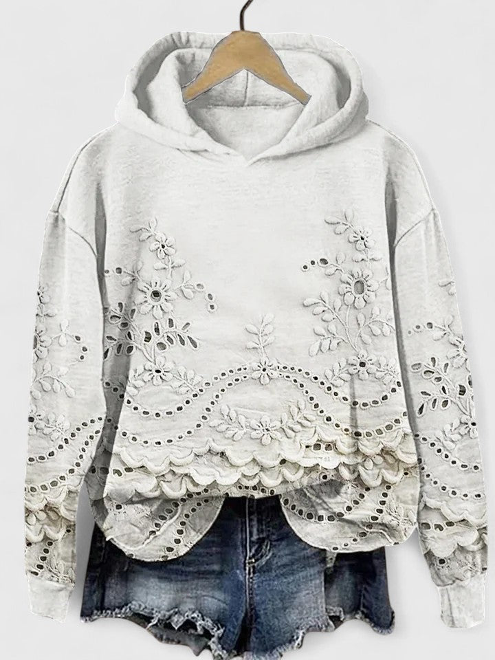 SUZANNE – EMBROIDERED HOODIE
