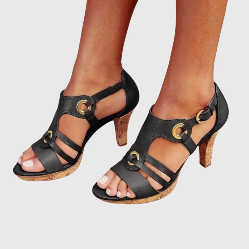 Léna | Multi-Strap Heels