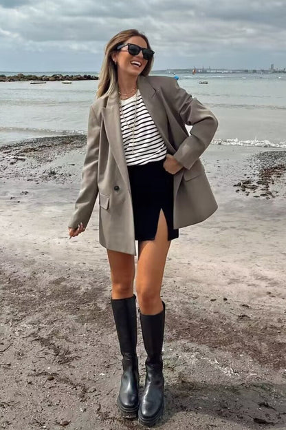 Office Chic Tailored Blazer