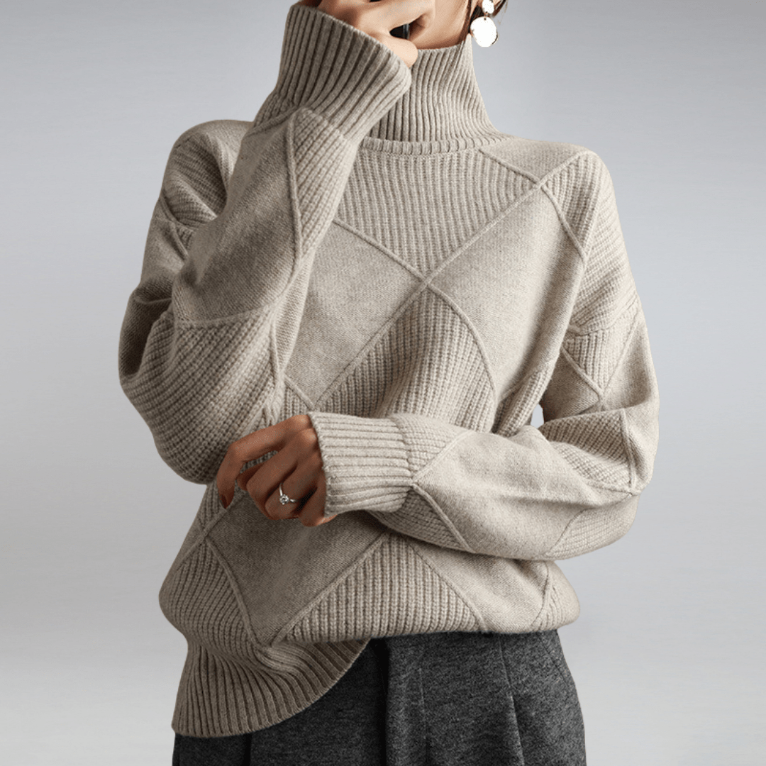 KATE – ELEGANT TURTLENECK SWEATER