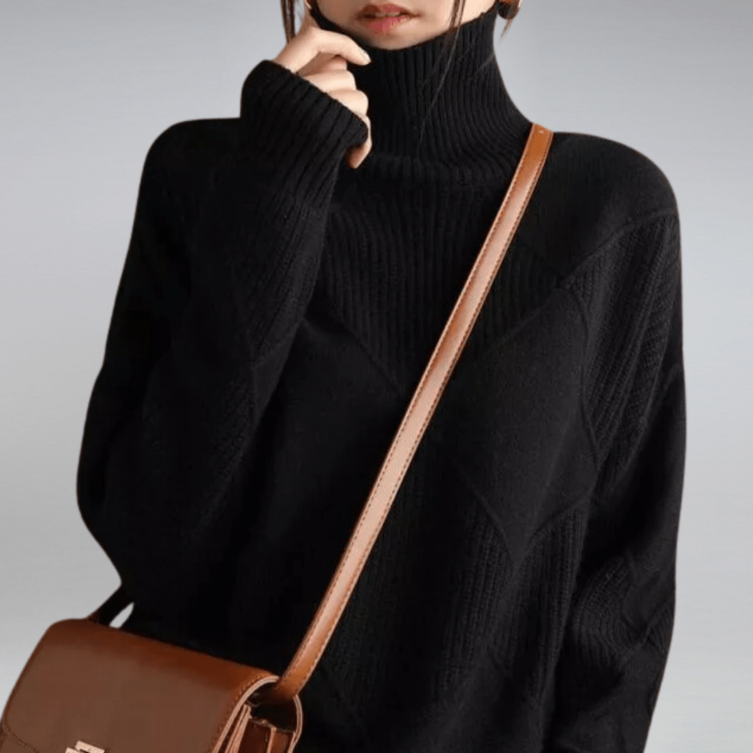 KATE – ELEGANT TURTLENECK SWEATER