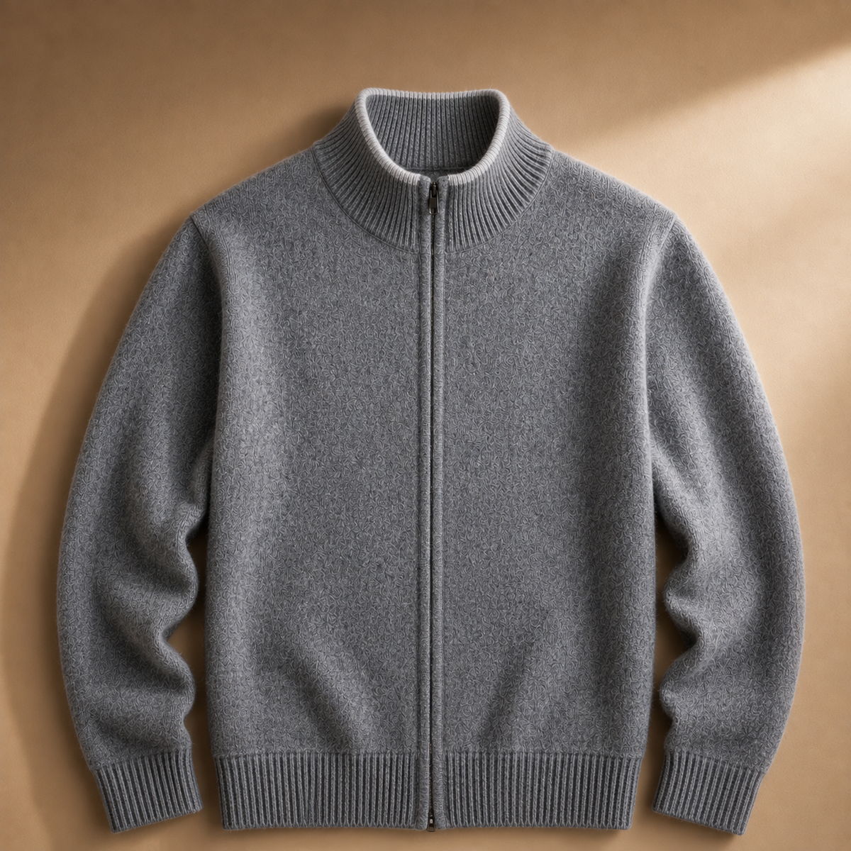 Jacob Brushed Knit Zip