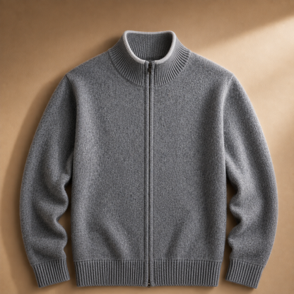 Jacob Brushed Knit Zip
